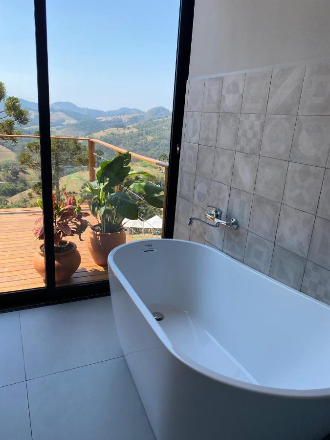 Chale Oliva E Chale Salvia, Charmosos E Com Vista Da Mantiqueira Villa Gonçalves Eksteriør bilde